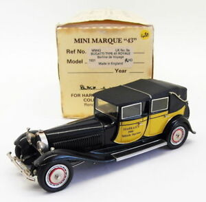 【送料無料】ホビー　模型車　車　レーシングカー スケールロイヤルブガッティタイプハラスminimarque 43 143 scale uk9a 1931 bugatti royal type 41 harrahs