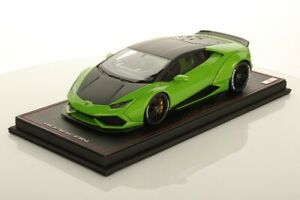【送料無料】ホビー　模型車　車　レーシングカー コレクションランボルギーニアフターマーケットバードネロライバルmr collection lamborghini huracan aftermarket verde manthisnero nemesis 118｜hokushin