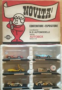 【送料無料】ホビー　模型車　車　レーシングカー セリエボックスmercury gifset namp; automodelli serie autobox 143 rare box