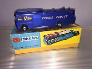 【送料無料】ホビー　模型車　車　レーシングカー ビンテージレースカーキャリアvintage corgi toys major mib ecurie ecosse course transporteur voiture n0 131,990円