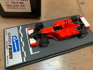 【送料無料】ホビー　模型車　車　レーシングカー フェラーリシューマッハグランプリイタリアモンツァブラックノーズ