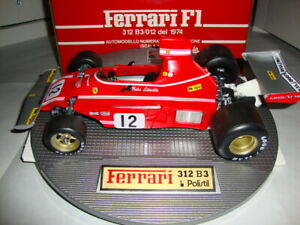 【送料無料】ホビー　模型車　車　レーシングカー フェラーリニキラウダオーヴァ116polistilferrari312b3f1nikilaudanuova｜hokushin