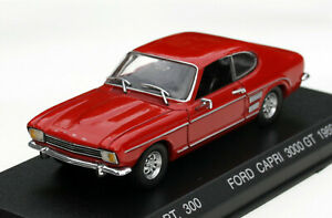 【送料無料】ホビー　模型車　車　レーシングカー フォードカプリグアテマラモデルford capri i 30 gt modele annee de construction 19681972, m1 43, rot, ovp