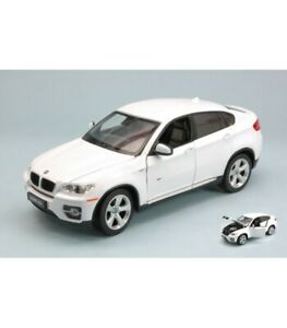 【送料無料】ホビー　模型車　車　レーシングカー ホワイトbmw x6 2010 white 124