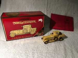 【送料無料】ホビー　模型車　車　レーシングカー マッチスペシャルエディションロールスロイスmatchbox special edition 1920 rollsroyce armoured car ys38