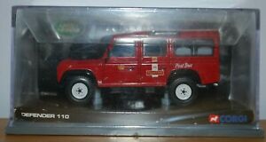 【送料無料】ホビー　模型車　車　レーシングカー コーギーランドローバーロイヤルスケールcorgi land rover 110 royal mail cc07708 mib 143 scale