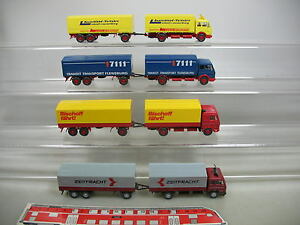 【送料無料】ホビー　模型車　車　レーシングカー ＃メルセデストラックaf2130,5 4x wiking h0 camion mercedes mb lautz fret de temps bisch