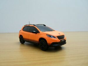【送料無料】ホビー　模型車　車　レーシングカー プジョーオレンジマットpeugeot 2008 orange mat 143
