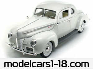 【送料無料】ホビー　模型車　車　レーシングカー デラックスフォードモーターマックス118 ford deluxe 1940 motor max