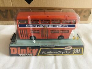 【送料無料】ホビー　模型車　車　レーシングカー イングランドバスシティビンテージdinky toys atlantean bus city 291 made in england vintage 22,350円