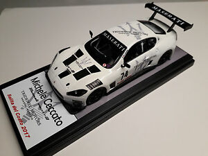 【送料無料】ホビー　模型車　車　レーシングカー マセラティマセラティグアテマラチェッカートmaserati mc gt3 ceccato｜hokushin