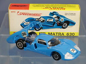【送料無料】ホビー　模型車　車　レーシングカー モデルルマンボックスdinky toys toys model 200 matra 630 le mans vn en parfait etat, dans sa boite｜hokushin
