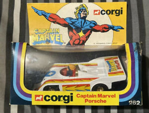 【送料無料】ホビー　模型車　車　レーシングカー ボックスキャプテンポルシェcret 1979 corgi 262 captain marvel porsche｜hokushin
