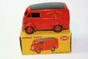 【送料無料】ホビー　模型車　車　レーシングカー ロイヤルヴァンオリジナルボックスオンdinky 260 royal mail van, comme neuf in original box｜hokushin