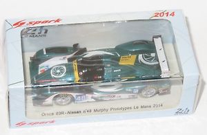 【送料無料】ホビー　模型車　車　レーシングカー マーフィールマン＃プロトタイプ143 oreca 03r nissan murphy prototypes le mans 24 hrs 2014 48｜hokushin