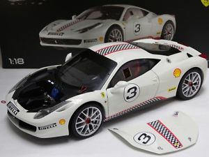 【送料無料】ホビー 模型車 車 レーシングカー フェラーリチャレンジ#エリートferrari 458 challenge 3 elite hotwheels 118 x5487|hokushin