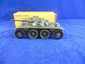 【送料無料】ホビー 模型車 車 レーシングカー フランスカーdinky toys 815 e b r panhard armoured car made in france|hokushin