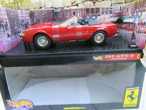 【送料無料】ホビー 模型車 車 レーシングカー フェラーリデイトナボックスferrari 365 gts 4 daytona hotwheels 118 en boite tres bon etat|hokushin