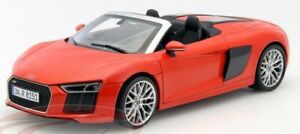 【送料無料】ホビー 模型車 車 レーシングカー アウディスパイダースケールaudi r8 spyder v10 red 118 i scale|hokushin