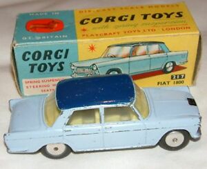 【送料無料】ホビー　模型車　車　レーシングカー コーギーフィアットモデルcorgi toys fiat 1800 corgi modele r｜hokushin 21,155円