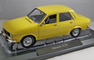 【送料無料】ホビー　模型車　車　レーシングカー スケールモデルルノー1973 renault 12 ts en jaune echelle 118 modele par norev｜hokushin