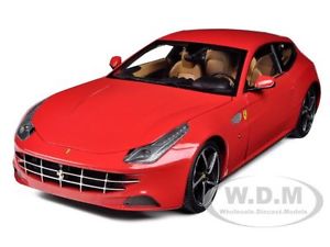 【送料無料】ホビー　模型車　車　レーシングカー フェラーリレッドエリートエディションモデルferrari ff gt v12 4 seater red elite edition 118 model car by hotwheels w1105｜hokushin