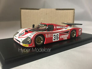 【送料無料】ホビー　模型車　車　レーシングカー ＃ブラウンルマンamr 143 sehcar sh c6 36 brun motorpsort 24h le mans 1983