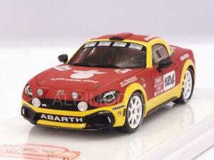【送料無料】ホビー 模型車 車 レーシングカー アバルトスパイダーラリーabarth 124 spider rally 143 truescale tsm430132|hokushin