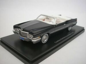 【送料無料】ホビー　模型車　車　レーシングカー キャデラックカブリオレネオcadillac de ville cabriolet 1970 noir 143 neo 47146 neuf｜hokushin