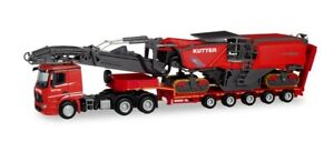 【送料無料】ホビー 模型車 車 レーシングカー ベンツアクトロストラックロードherpa 311168 mercedesbenz actros classicspace camion a chargement profond 187