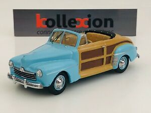 【送料無料】ホビー　模型車　車　レーシングカー フォードカブリオレccc ford sportman cabriolet woodie 1947 143nb