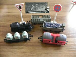 【送料無料】ホビー 模型車 車 レーシングカー チアリーダーフランスパネル?lot rail route majorette france 1143e locomotive wagons panneau jouef|hokushin