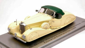 【送料無料】ホビー 模型車 車 レーシングカー ミニチュアスケールモデルメルセデスkeminiature voiture echelle 143 kess model mercedes 540k modelisme static neu|hokushin