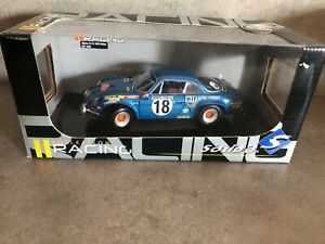 【送料無料】ホビー　模型車　車　レーシングカー アルパインラリーレーシングalpine a110 1800 rallye solido racing 118 ref 9065