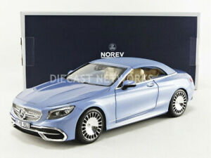 【送料無料】ホビー　模型車　車　レーシングカー メルセデスベンツマイバッハカブリオレnorev 118 mercedes benz maybach s650 cabriolet 2018 183471 28,656円