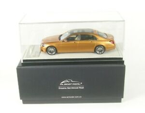 【送料無料】ホビー　模型車　車　レーシングカー クラスゴールドカラーリアルタイムmercedesmaybach sclass 2016 or color 143 almost real