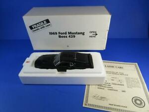 【送料無料】ホビー　模型車　車　レーシングカー フォードムスタングボスボックスdanbury comme neuf 1969 ford mustang boss 429, 124, 99 en parfait etat, dans sa boite