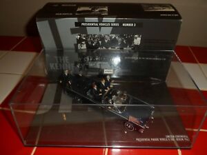 【送料無料】ホビー　模型車　車　レーシングカー ケネディショーケーススケールモデル143 scale model of kennedy presidential voiture avec vitrine