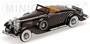 【送料無料】ホビー　模型車　車　レーシングカー ダークレッドファーストクラスコレクションカットduesenberg sjn convertible coupe 1936 rouge fonce premiere classe collection 1