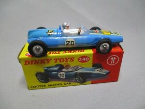 【送料無料】ホビー　模型車　車　レーシングカー クーパーレーシング＃aj746 dinky toys gb 143 cooper racing car 20 ref 240 bon etat