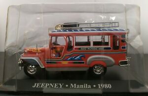 【送料無料】ホビー　模型車　車　レーシングカー ジープニータクシーマニラネットワーク143 jeepney taxi manila 1980 ixo altaya escala
