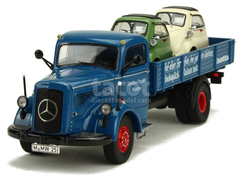 【送料無料】ホビー　模型車　車　レーシングカー モデルメルセデスschuco mercedes l 6600 plateau 1950 143