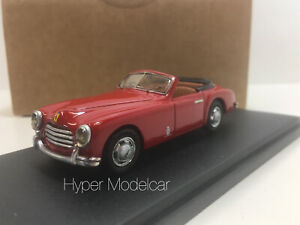 【送料無料】ホビー　模型車　車　レーシングカー フェラーリカブリオレファリーナhostaro 143 ferrari 166 cabriolet stabilimenti farina 1948 red