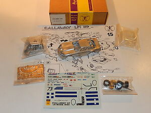 【送料無料】ホビー　模型車　車　レーシングカー キットホワイトメタルシボレーコルベットルマン143 kit white metal amr chevrolet corvette callaway le mans 1995