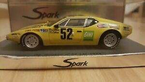 【送料無料】ホビー　模型車　車　レーシングカー スパークドルマンspark 143 de tomaso pantera n 52 24 heures du mans 1974 very rare