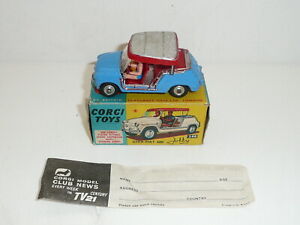 【送料無料】ホビー　模型車　車　レーシングカー コーギーリーフレット＊＊ボックスギアフィアットジョリーcorgi 240 ghia fiat 600 jolly nrmint en boite avec notice * original *
