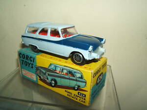 【送料無料】ホビー　模型車　車　レーシングカー ビンテージボックスモデルフォードゼファーvintage corgi toys model 424 ford zephyr estate car vn en parfait etat, dans sa boite