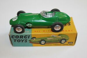 【送料無料】ホビー　模型車　車　レーシングカー コーギーフォーミュラダークグリーングランプリcorgi toys 152 brm grand prix de formule 1 vert fonce rn1