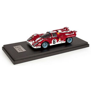 【送料無料】ホビー　模型車　車　レーシングカー モデルフェラーリ＃ルマンmg models 143 ferrari 512 m 6 le mans 1971 mafredini gagliardi