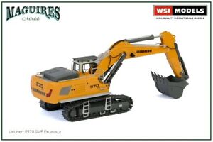 【送料無料】ホビー　模型車　車　レーシングカー モデルショベルモデルスケールwsi models 642002 liebherr r970 pme excavateur, construction modele echelle 150